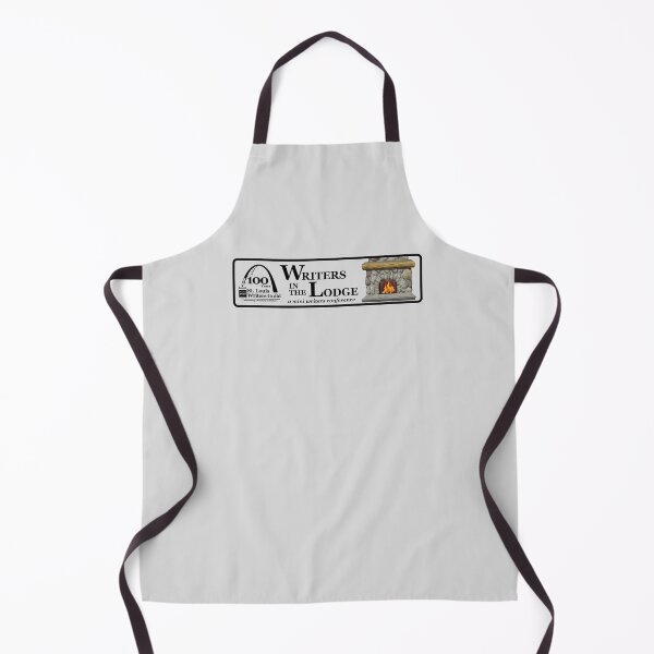 Item preview, Writers in the Lodge Banner w Fireplace designed and sold by StLWritersGuild.