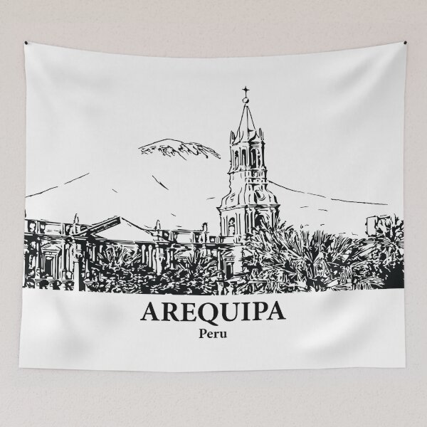Item preview, Arequipa - Peru designed and sold by Lakeric Cityscapes.