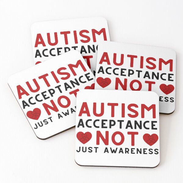 Item preview, Autism Acceptance Not Just Awareness designed and sold by Teetreasure2.