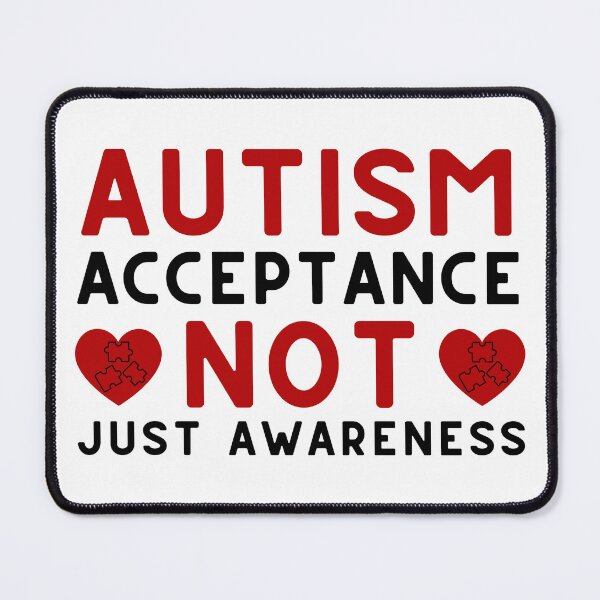 Item preview, Autism Acceptance Not Just Awareness designed and sold by Teetreasure2.