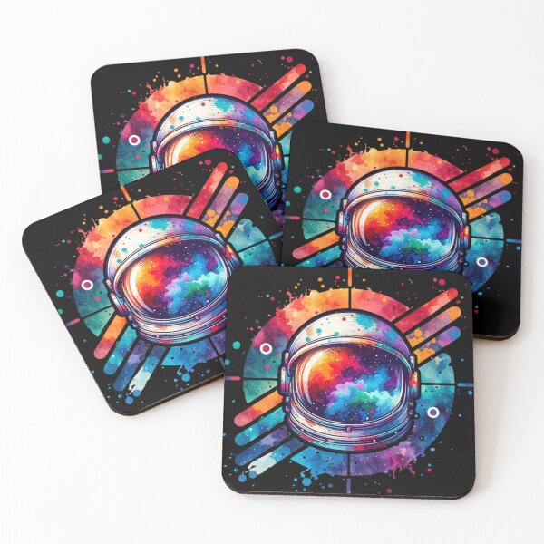 Item preview, Cosmic Astronaut - Galaxy Reflection designed and sold by FzCooper.