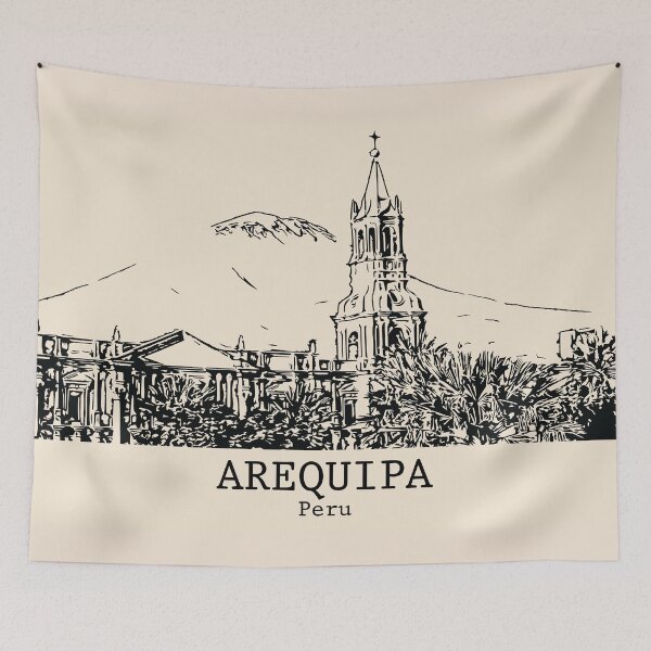 Item preview, Arequipa - Peru designed and sold by Lakeric Cityscapes.