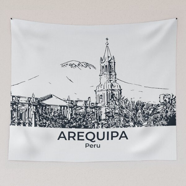 Item preview, Arequipa - Peru designed and sold by Lakeric Cityscapes.