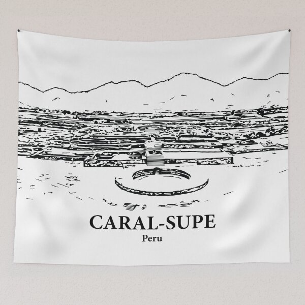 Item preview, Caral-Supe - Peru designed and sold by Lakeric Cityscapes.
