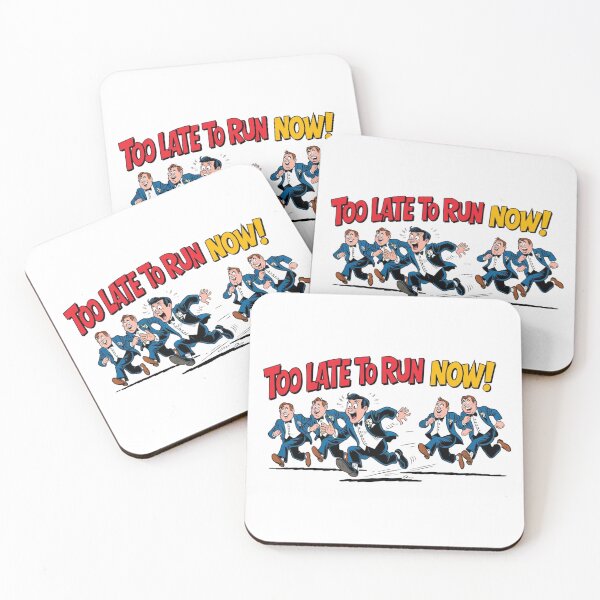 Item preview, Too Late to Run Away! Comic Book-Style Bachelor Party designed and sold by StormArte.