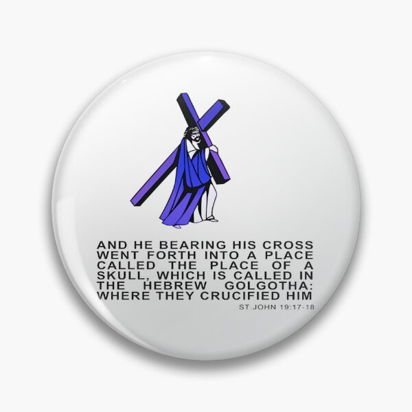 Item preview, He Bearing His Cross designed and sold by ChristCentered.