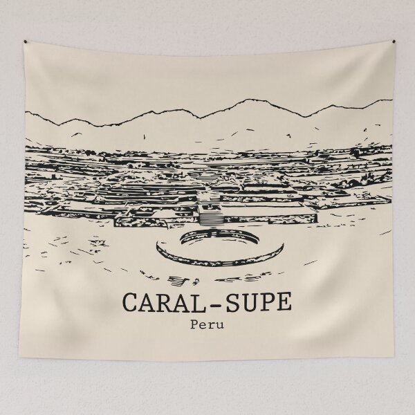 Item preview, Caral-Supe - Peru designed and sold by Lakeric Cityscapes.
