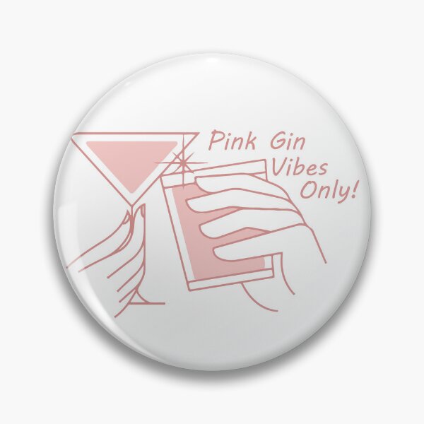 Item preview, Pink Gin Vibes Only – Sip in Style! designed and sold by Sahib Singh.