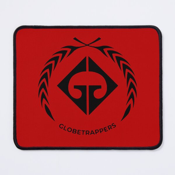 Artikelvorschau, GT Logo Schwarz/Rot entworfen und verkauft von GlobeTrappers.