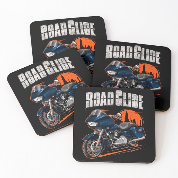 Artikelvorschau, Motorrad Road Glide Base 2022 (Reef Blue) für Motorradfahrer entworfen und verkauft von MotoApparelHub.