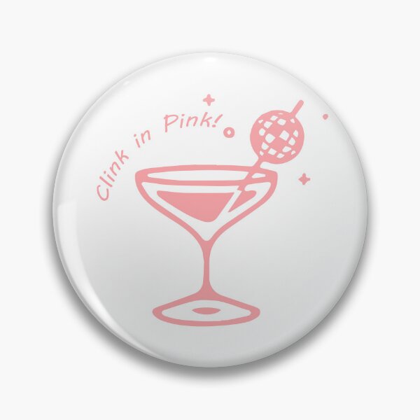 Item preview, Clink in Pink – Sip, Sparkle, and Shine! designed and sold by Sahib Singh.