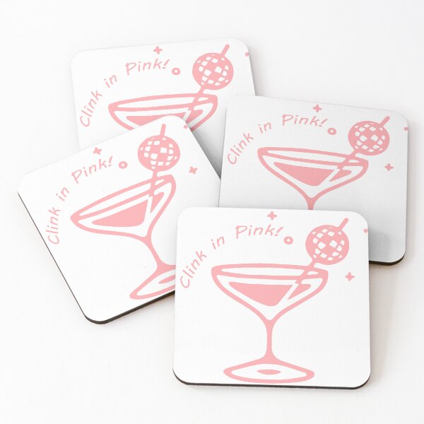 Item preview, Clink in Pink – Sip, Sparkle, and Shine! designed and sold by Sahib Singh.