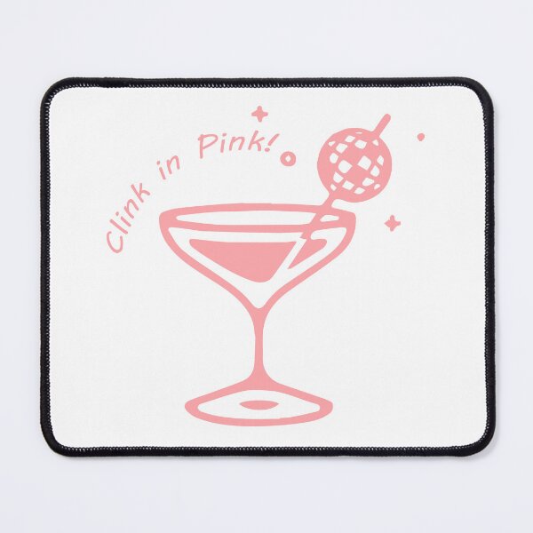Item preview, Clink in Pink – Sip, Sparkle, and Shine! designed and sold by Sahib Singh.