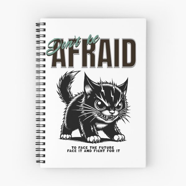 Item preview, Don’t Be Afraid | Fierce Kitten | Bold Mindset designed and sold by InkredibleZ.