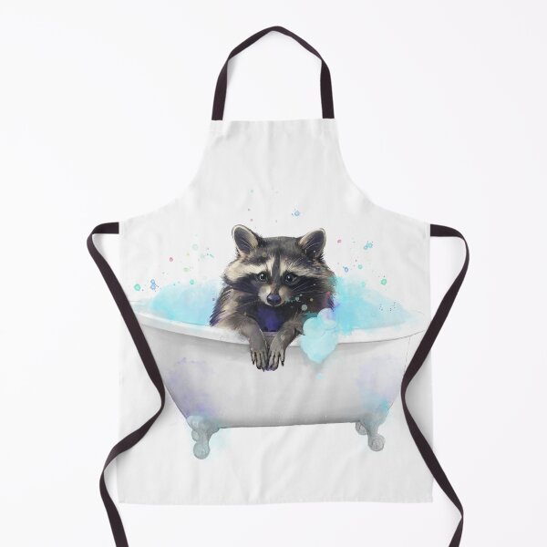 Item preview, Raccoon in the bathtub designed and sold by lauragraves.