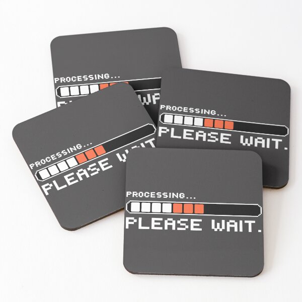 Item preview, Processing Please Wait | Gamer Loading Bar designed and sold by GP Store.