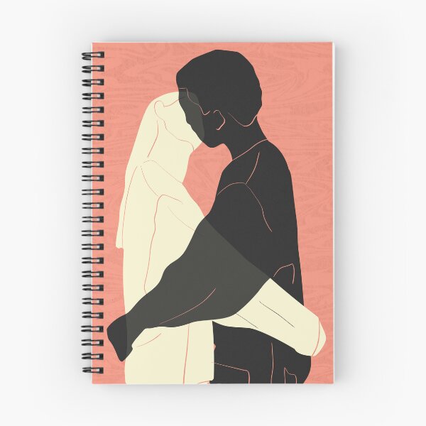 Item preview, Hold Me Tight, Never Let Go, Aesthetic Wall Print, Modern Minimal Love Art, Abstract Intimate Moment designed and sold by Kintsugi99.