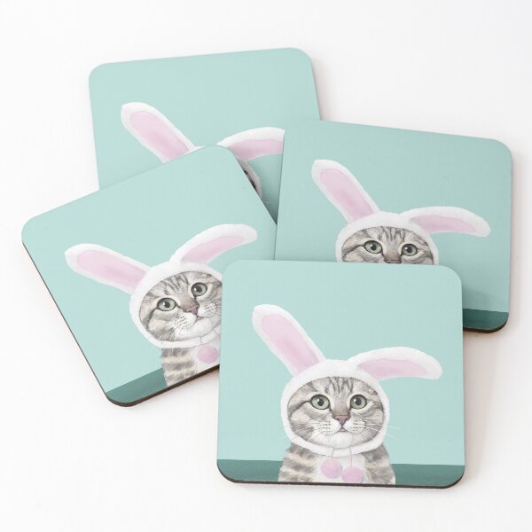 Item preview, Floating Cat Bunny designed and sold by lauragraves.