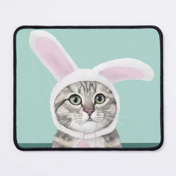 Item preview, Floating Cat Bunny designed and sold by lauragraves.
