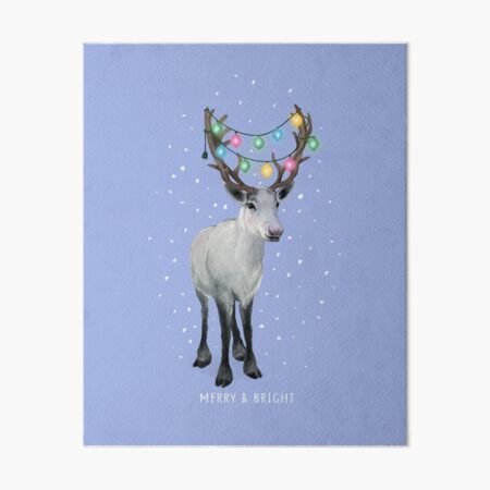 Item preview, Merry and Bright Reindeer  designed and sold by lauragraves.
