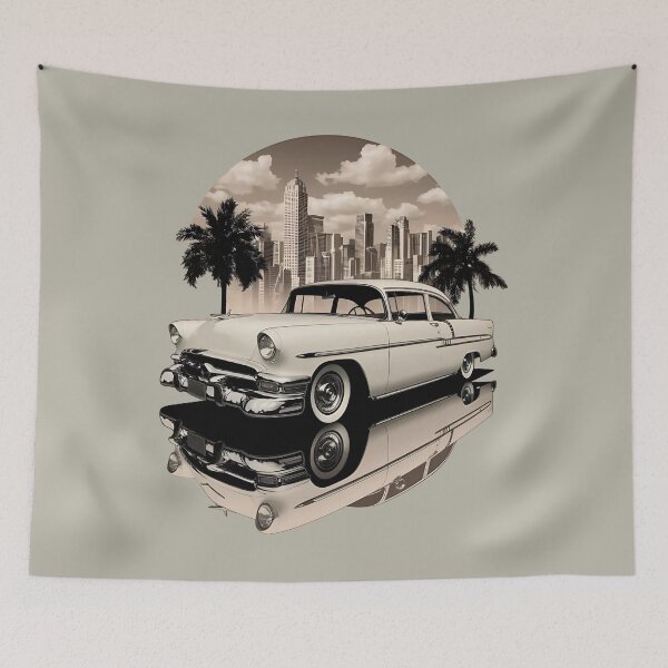 Item preview, Vintage car - Old track - Hot rod oldschool - Oldschool automobile - smokin' hot rod - American oldschool designed and sold by JansenGS.