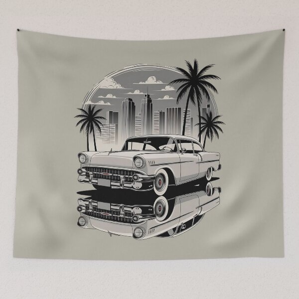 Item preview, Vintage car - Old track - Hot rod oldschool - Oldschool automobile - smokin' hot rod - American oldschool designed and sold by JansenGS.