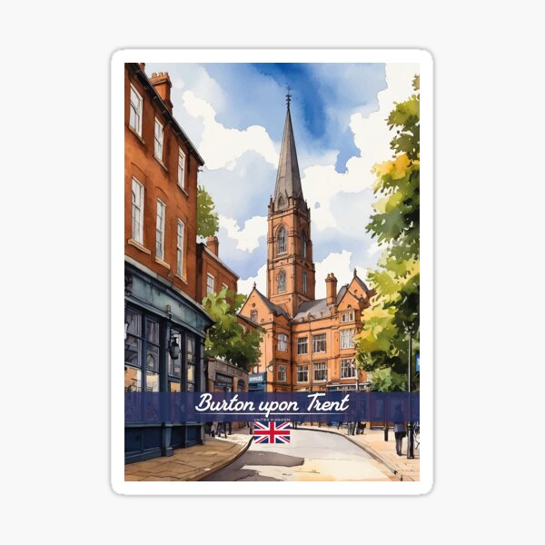 Item preview, Burton upon Trent UK Travel designed and sold by Thistle-TShop.
