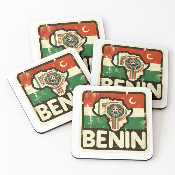 Item preview, Benin - Vintage, Retro Logo designed and sold by Freewebnuaiart.