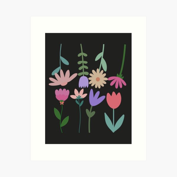 Vista previa del artículo con la obra «Estampado floral / Estética floral / Flores», diseñado y vendido por ErynRoseDesign.