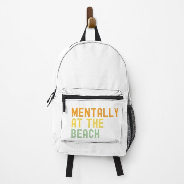 Item preview, Mentally at the Beach T-Shirt – Aesthetic Beach Vibes Graphic Tee designed and sold by Marcello Cancemi.