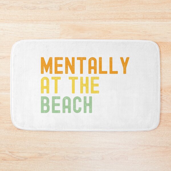 Item preview, Mentally at the Beach T-Shirt – Aesthetic Beach Vibes Graphic Tee designed and sold by Marcello Cancemi.