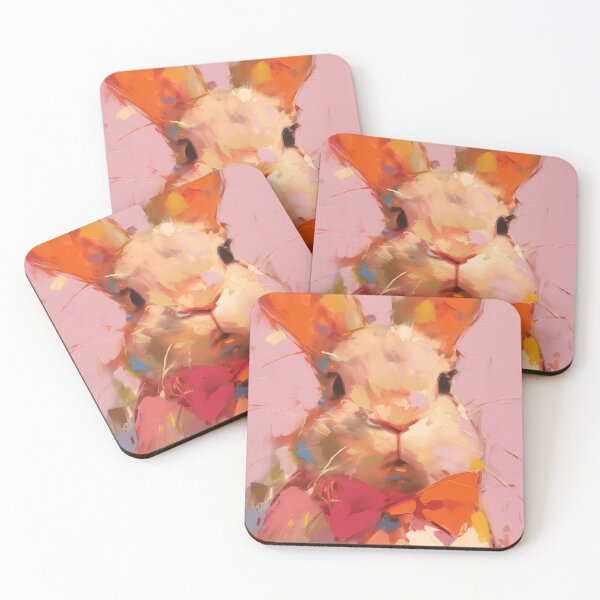 Item preview, Bowtie Bunny Abstract Art designed and sold by triplethedot.