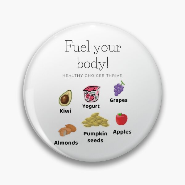 Item preview, Fuel Your Body Fresh Green Choices And Nourishing Brown Foods designed and sold by SplashTastic.