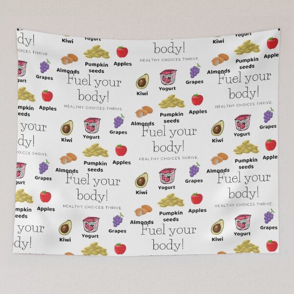 Item preview, Fuel Your Body Fresh Green Choices And Nourishing Brown Foods designed and sold by SplashTastic.