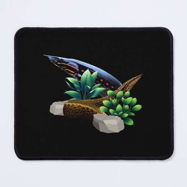 Item preview, Fire Eel Zigzag Eel Freshwater Aquarium Eels Fish Tank Lovers Art Design designed and sold by Aquarium Eclipse.