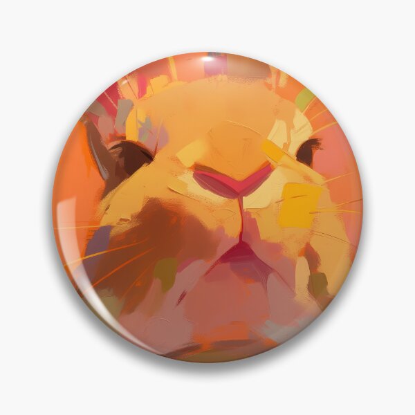 Item preview, Grumpy Monochrome Bunny Abstract Art designed and sold by triplethedot.