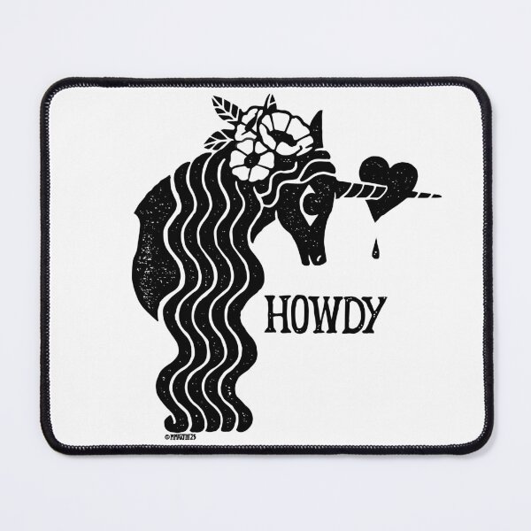 Item preview, Howdy Unicorn designed and sold by Marianne Martin.