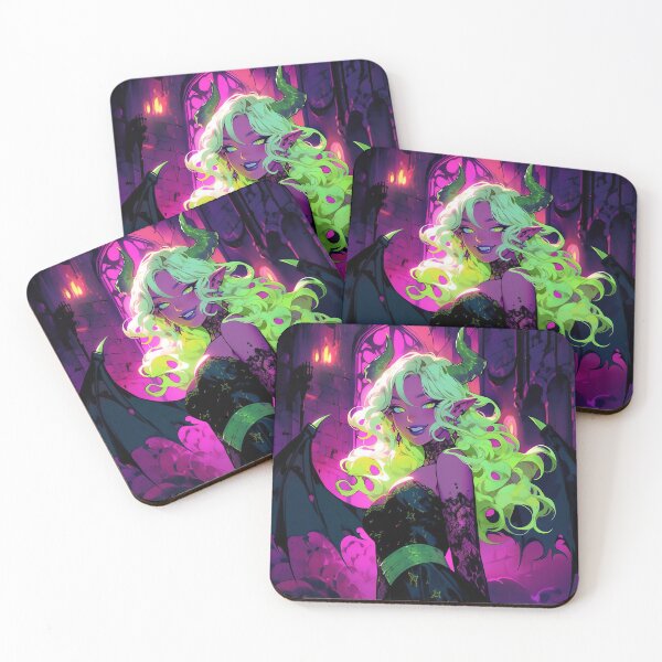 Item preview, Gothic Demon Fantasy Anime Girl designed and sold by bubblegoth.