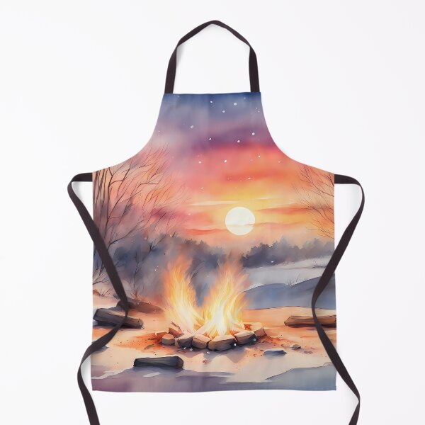 Item preview, Intense Campfire in Snow designed and sold by CalmnessbyChoice.