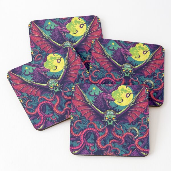 Item preview, Lovecraftian Horror Print - Monstrous Chaos designed and sold by Creativity Meets Healing.