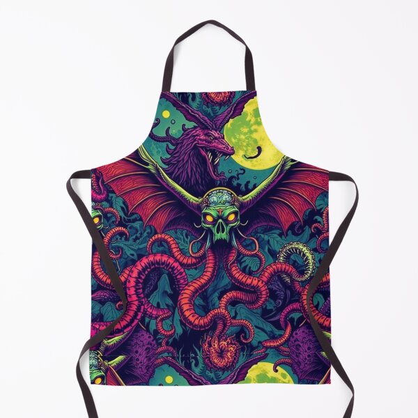 Item preview, Lovecraftian Horror Print - Monstrous Chaos designed and sold by Creativity Meets Healing.
