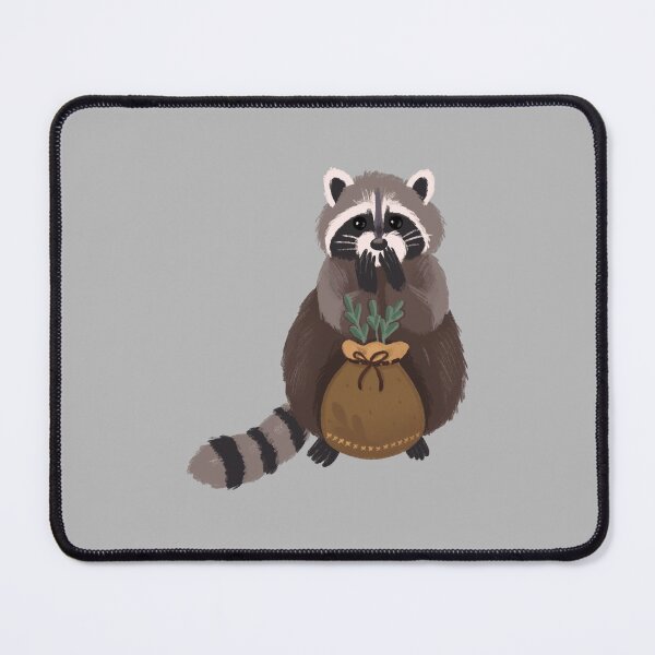 Item preview, Excited raccoon designed and sold by Elenanaylor.