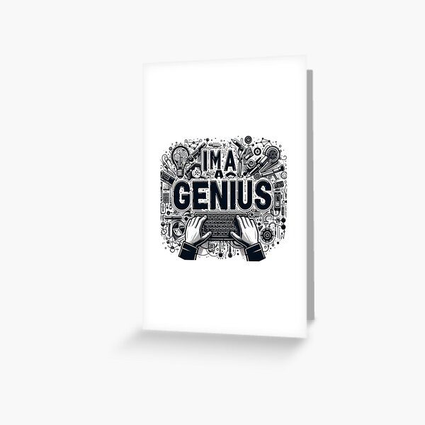 Item preview, Im a Genius designed and sold by EvoluzioneTech.