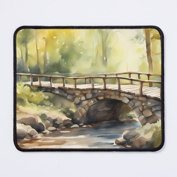 Item preview, Old Stone Bridge designed and sold by CalmnessbyChoice.