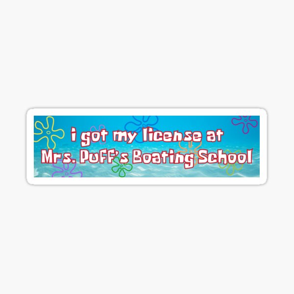 Item preview, Mrs. Puff's Boating School designed and sold by vangogre.