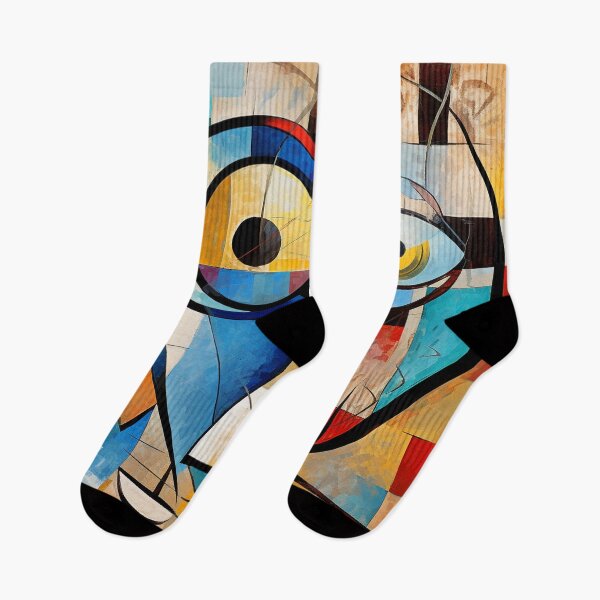 Item preview, Abstract Art, Fragmented Face, Cubist Gaze designed and sold by Memetitation.