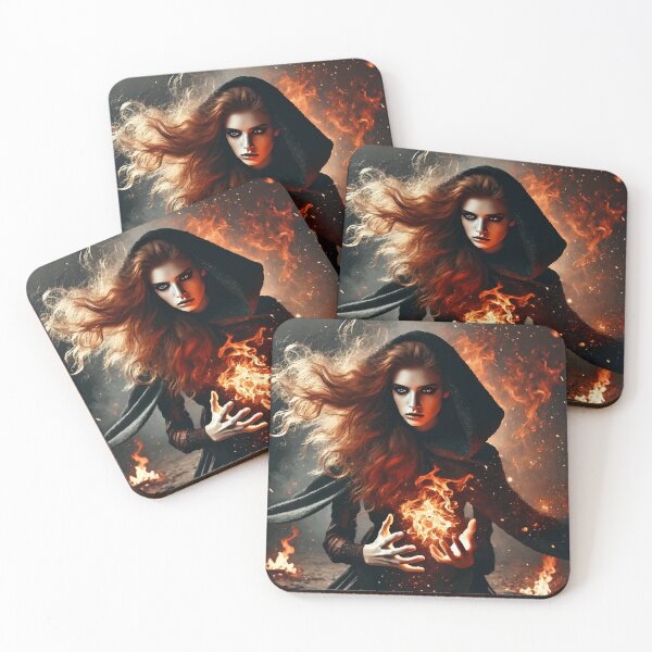 Item preview, Infernal Sorceress: Keeper of the Flames designed and sold by AbstractAnom.