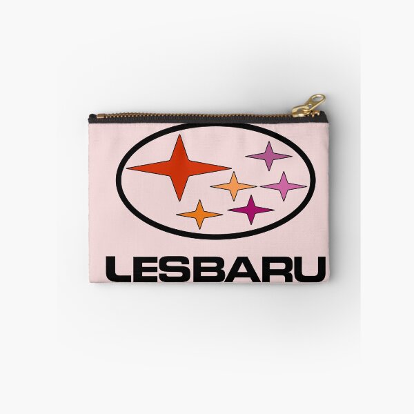 Item preview, Lesbaru - Lesbian Car Logo designed and sold by Make & Mischief Studio.