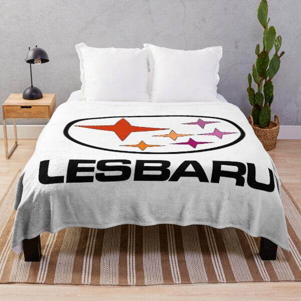 Item preview, Lesbaru - Lesbian Car Logo designed and sold by Make & Mischief Studio.