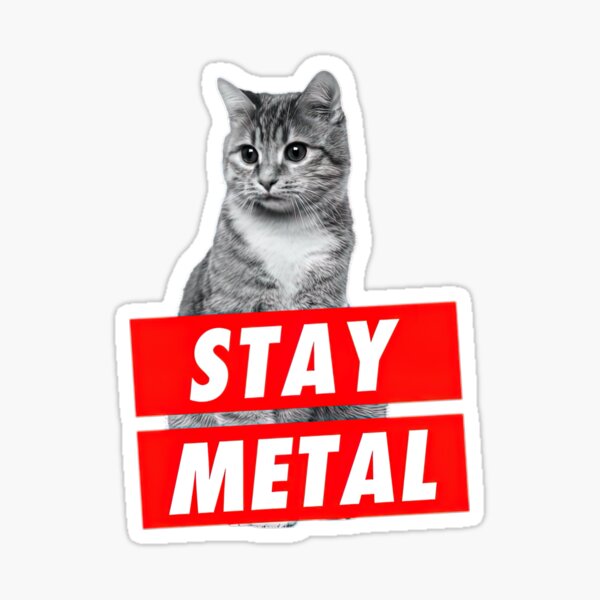 Item preview, Stay Metal designed and sold by NakeshaAliaga.